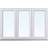 Traryd Fönster Optimal PLUS F3 24-15 Aluminium Vridfönster 3-glasfönster 240x150cm