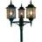 Konstsmide Milano Black/Silver Stolplykta 230cm