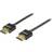 Deltaco Thin Gold HDMI - HDMI High Speed with Ethernet 0.5m