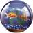 Fellow Round Brite Mat Goldfish Bowl