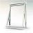 NorDan Tanum LAVF10x13 Alu- VF10x13 Aluminium Vridfönster 100x130cm