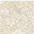 Cole & Son Damask Tapete Balabina von Pale Yellow creme