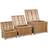 vidaXL Storage Chests Storage Box 3pcs