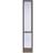 Leksandsdörren Med post Sidoljus Cotswoldglas S 6000-N V (30x200cm)