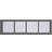 Leksandsdörren - Överljus Klarglas S 6000-N H (130x30cm)