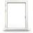 Tanum FS h:5x12 Aluminium Sidohängt fönster 3-glasfönster 50x120cm