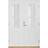 Leksandsdörren Brenäs Ytterdörr Klarglas S 0502-Y V (140x200cm)