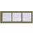 Leksandsdörren - Överljus Klarglas S 5020-G70Y H (90x30cm)