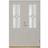 Leksandsdörren Brenäs Ytterdörr Klarglas S 1502-Y50R V (150x200cm)