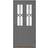 Leksandsdörren Styrsjöbo Ytterdörr Klarglas S 6000-N V (90x210cm)