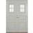 Leksandsdörren Rönnäs Ytterdörr Klarglas S 1502-Y50R V (150x210cm)
