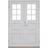 Leksandsdörren Siljansnäs Ytterdörr Klarglas S 0502-Y V (150x200cm)