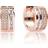 Sif Jakobs Corte Piccolo Earrings - Rose Gold/Transparent