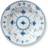 Royal Copenhagen Blue Fluted Half Lace Djup tallrik 21cm