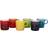 Le Creuset Rainbow Espressokop 10cl 6stk