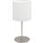 Eglo Pasteri Silver/White Table Lamp 40cm