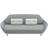 Fritz Hansen Favn JH3 Sofa 221cm 3 personers