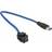 DeLock Keystone USB A-USB A 3.0 M-F 0.5m