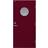 Diplomat Rosa Ytterdörr Klarglas S 5040-R V (100x200cm)
