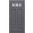 Diplomat Britta Ytterdörr Klarglas S 6502-B V (90x210cm)