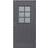Diplomat Anna Ytterdörr Cotswoldglas S 6502-B V (90x210cm)