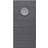 Diplomat Bella Ytterdörr Klarglas S 6502-B V (90x210cm)