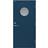 Diplomat Rosa Ytterdörr Klarglas S 5030-R90B V (90x200cm)