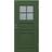 Diplomat Elvira Ytterdörr Cotswoldglas S 5020-G30Y V (90x200cm)