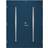 Diplomat Maj Ytterdörr Klarglas S 5030-R90B H (140x210cm)
