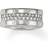 Thomas Sabo Classic Eternity Ring - Silver/White