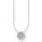 Thomas Sabo Classic Pavé Necklace - Silver/White