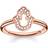 Thomas Sabo Hand of Fatima Ring - Rose Gold/White