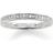 Thomas Sabo Pavé Eternity Ring - Silver/Transparent