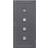 Diplomat Nike Ytterdörr Klarglas S 6502-B H (100x200cm)