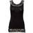Cream Haut 'Florence' - Noir