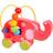 Bigjigs Elephant Push Along Bead Frame
