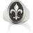 Thomas Sabo Rebel At Heart Franska Liljan Ring - Silver/Black