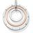Thomas Sabo Circles Pendant - Silver/Rose Gold