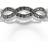 Thomas Sabo Love Knot Eternity Ring - Silver/Black