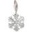 Thomas Sabo Charm Snowflake Pendant - Silver