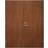Diplomat Rosa Teak Ytterdörr V (140x200cm)