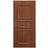 Diplomat Elvira Teak Ytterdörr V (90x200cm)