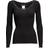 Rosemunde Lace Round Neck Silkkisekoitepaita