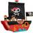 Le Toy Van Little Capt'n Pirate Boat