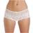 Camille Vibrant Floral Lace Boxer Short 2-pack - White