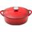 Denby Pomegranate Cast Iron Oval med lock 4.2 L 28 cm