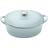 Denby Pavilion Cast Iron Oval med lock 4.2 L 28 cm