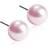 Blomdahl Skin-Friendly Earrings 6mm - Silver/Pearls
