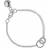 Snö of Sweden Blizz Chain Bracelet - Silver/Transparent