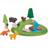 Plantoys Ekologiskt Set med Skog & Vilda Djur Animal Set